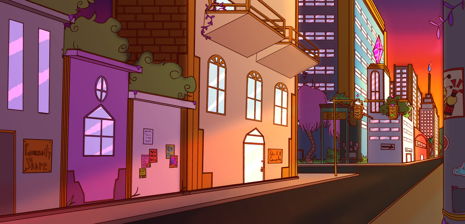 Concept for Animation short: Bubble Head