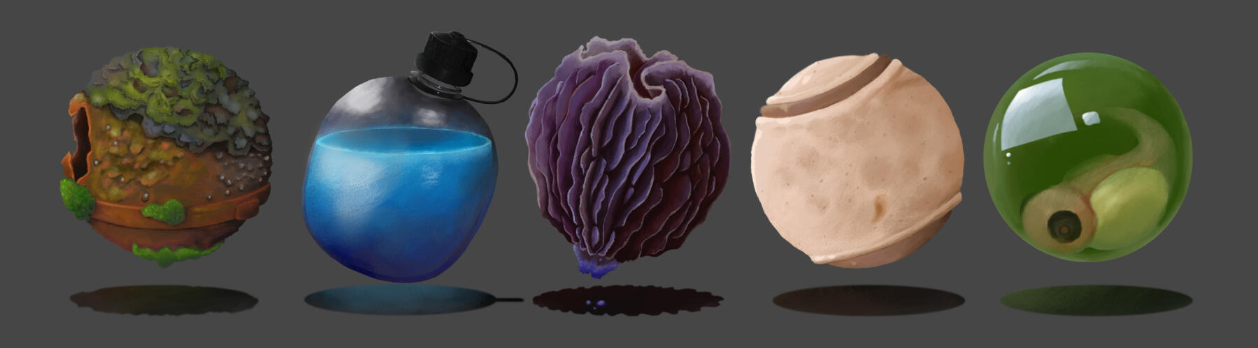 Post Apocalyptic world Material Study