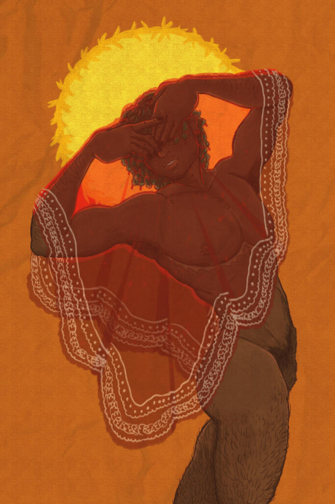 Art Print design "David's Dance"