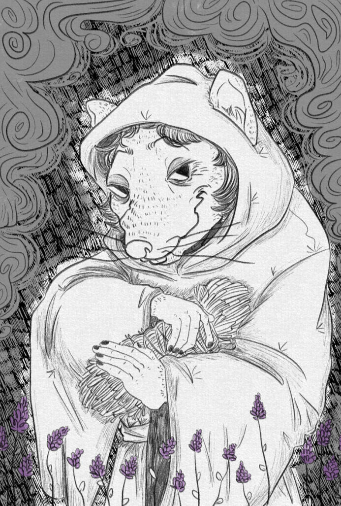 Art Print design "The Forest Witch"